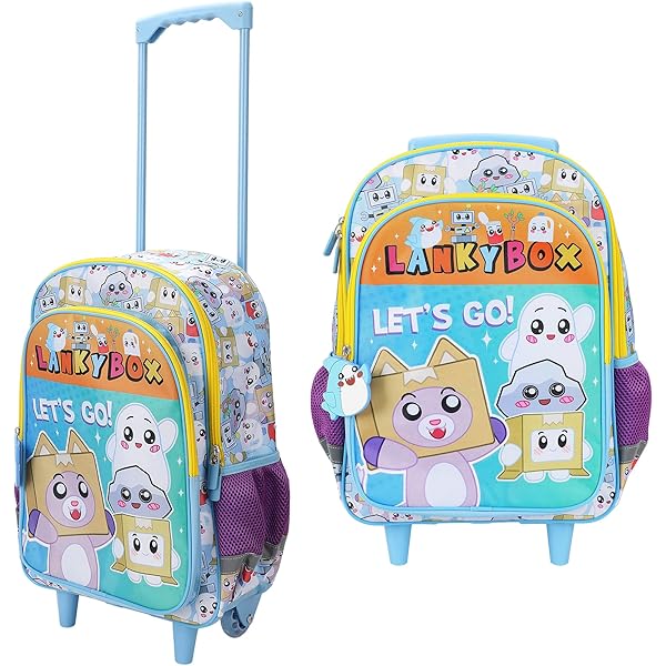 Lankybox Lunchbox NEW KIDS HARD Side Carry-on Luggage Case For