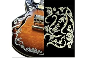 INLAYSTICKERS Jockomo Cowboy Fancy Vine AW Guitar and Bass Inlay Sticker