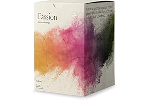 YOLI® Yoli Passion Energy Drink Powder Mix - Natural Energy Drink Mix for Endurance and Stamina, 30 Packets - Variety