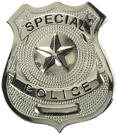 toy detective badge