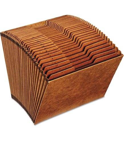 Amazon.com : 1InTheOffice Expanding File Folder A-Z, Alphabetical