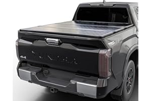 Calffree Hard Folding Truck Bed Tonneau Cover lCFHT-034l Compatible with 2022-2025 Toyota Tundra 5'6" Bed w/OE Rail System (66.7"