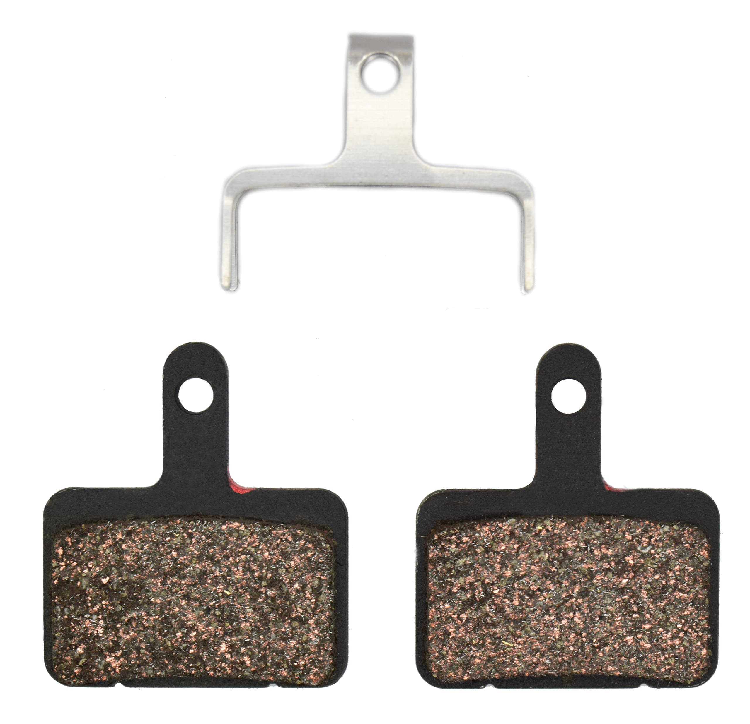 EBC Brakes CFA327 Disc Brake Pads, Compatible with Deore Hydraulic 525, Red – Organic (Soft)