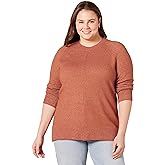 Amazon Essentials Women's Regular-Fit Soft Touch Long-Sleeve Crewneck Sweater