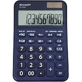 Sharp EL-M335 10-Digit Extra Large Desktop Calculator with Currency Conversion Functions, Tax, Percent and Backspace Keys, and a Large Angled LCD Display, Perfect for Home or Office Use