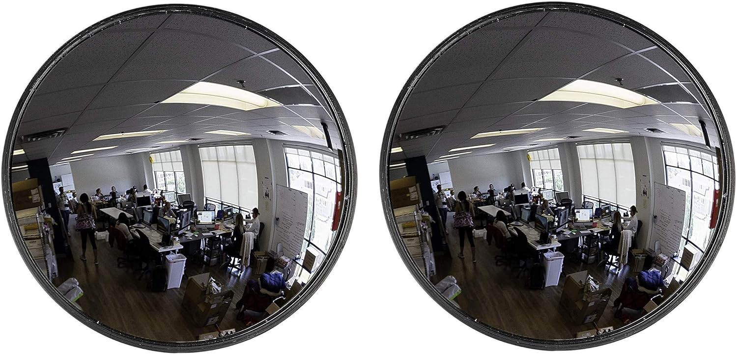 26” Acrylic outdoor Convex Mirror - Vision Metalizers: Home Improvement