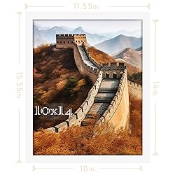 Picrit 10x14 Picture Frame, Photo Frame for Wall