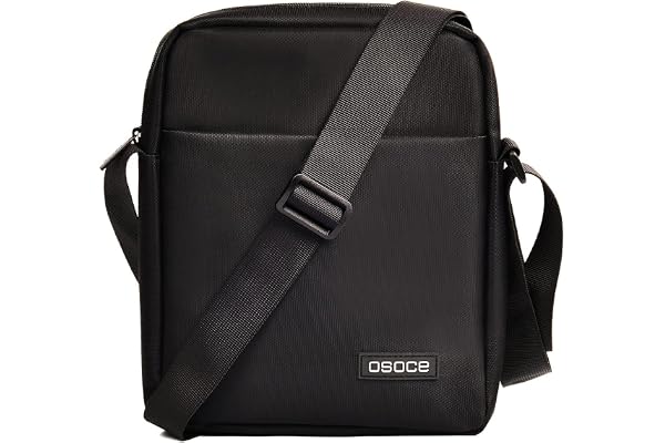 OSOCE Crossbody Messenger Bag with Adjustable Strap and Flip for Men and Women