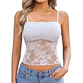 Avidlove Lace Camisole for Women Sexy Tank Top Going Out Y2K Fashion Top Lace Crop Tops Summer Trendy Tops