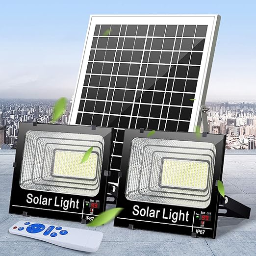 LAMP-XUE 3000W Solar Flutlicht High Power Super Helle LED-Strahler