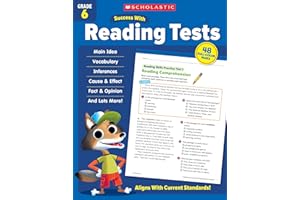 Scholastic Success with Reading Tests Grade 6 Workbook