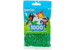 Perler Beads Fuse Beads for Crafts, 1000pcs, Shamrock Green