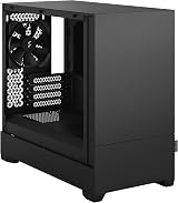 Fractal Design Pop Mini Silent TG Black Tempered Glass mATX Case 3x120mm Fans view 9