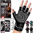 MhIL Workout Gloves for Women – Comfortable Gym Gloves for Women with Hand Protection and Enhanced Grip – Weight Lifting Glove for Womens with Wrist Wraps Support for Safety, Bike & Cycling Glove
