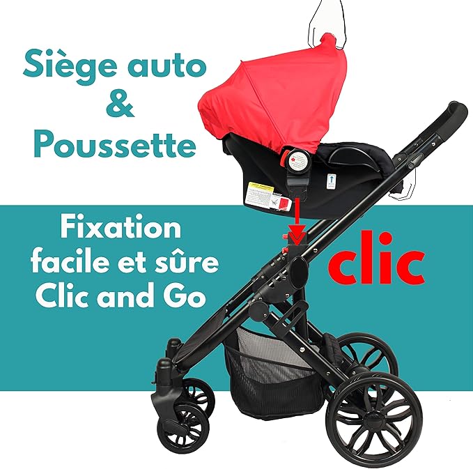 bambisol poussette combinée trio