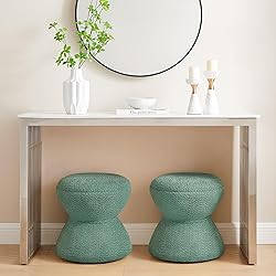 VANOMi Multi-Functional Boucle Ottoman, Vanity