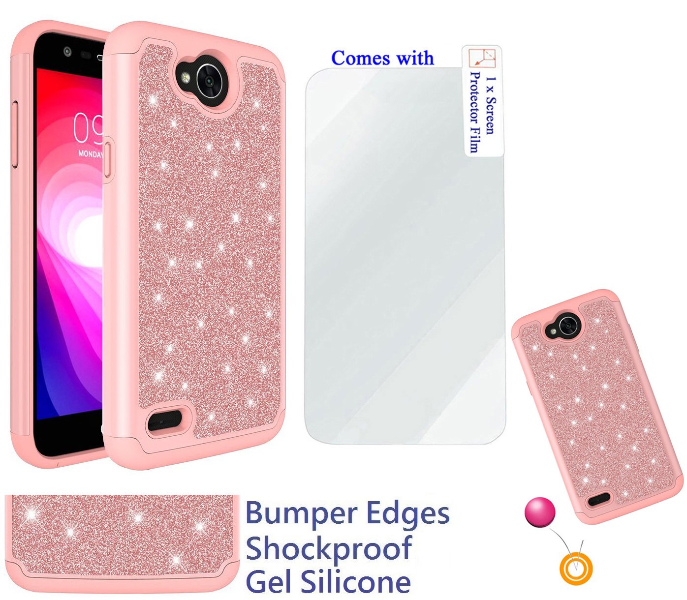 Best lg x charge wallet flip pouch case