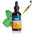Herb Pharm Kava Root Liquid Extract to Reduce Stress and Promote Relaxation - 2 Ounce
