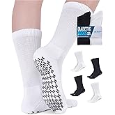 Doctor's Select Diabetic Socks for Women and Men - 4 Pairs Non Binding Socks for Women