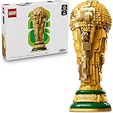 LEGO Editions FIFA World Cup Official Trophy 43020 | Building Toys for Boys &amp; Girls, Ages 12+, Collectible Soccer Set, World Cup 2026 Minifigure, 2842 Pieces, Gift for Kids