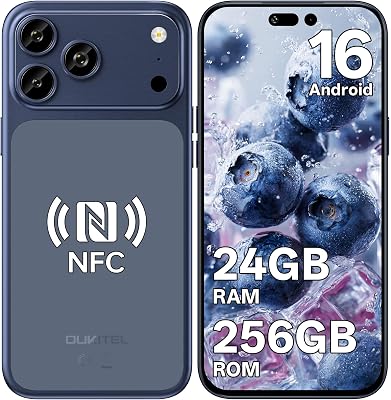 C17 PLUS Smartphone Android 16, 6.9" &120Hz, 24GB RAM+256GB ROM/1TB