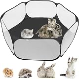 MAIKEHIGH Foldable Pet Playpen 120x38 cm Portable Indoor Outdoor Cage