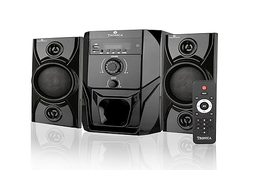 Tronica Republic Series 2.1 Bluetooth Home Theater with FM/AUX/USB/SD Card Support and Remote Control (Black)