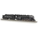 Bachmann Trains 4-6-4 Hudson DCC Sound Locomotive New York Central N Scale | Steam Locomotive, DCC Econami Sound Value Equipped, Highly Detailed, Metal Wheels and E-Z Mate Couplers, 53653