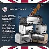 Dualit Classic 4 Slice Toaster Vario Cream ProHeat Elements UK Hand Built view 5