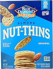 Blue Diamond Almond Nut-Thins, Nut And Rice Cracker -- 4.25