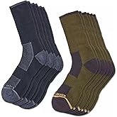 Eddie Bauer Men's Trail Socks Size 6-12 - 6 PK