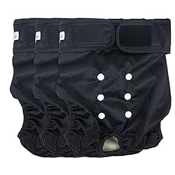 Grecle Washable Female Dog Diapers - Premium