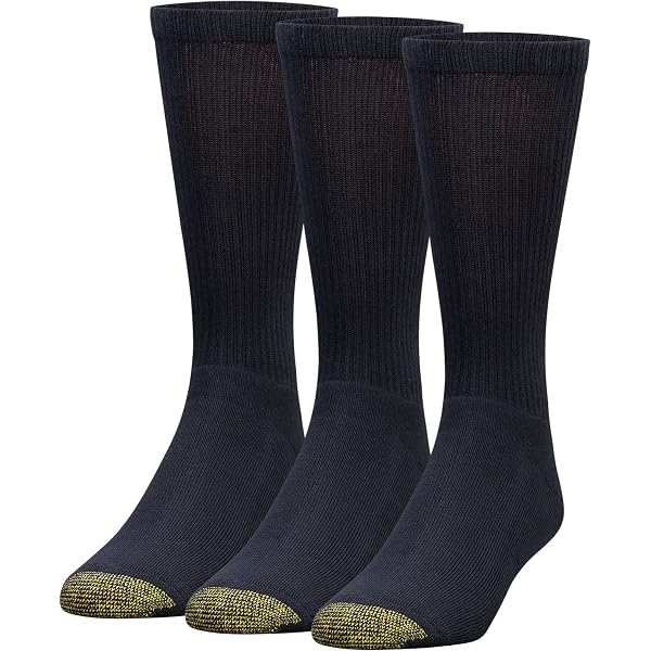 Amazon.com: GOLDTOE Men's Classic Canterbury Crew Dress Socks, 3-Pairs,  Black/Black, Large : Clothing, Shoes & Jewelry