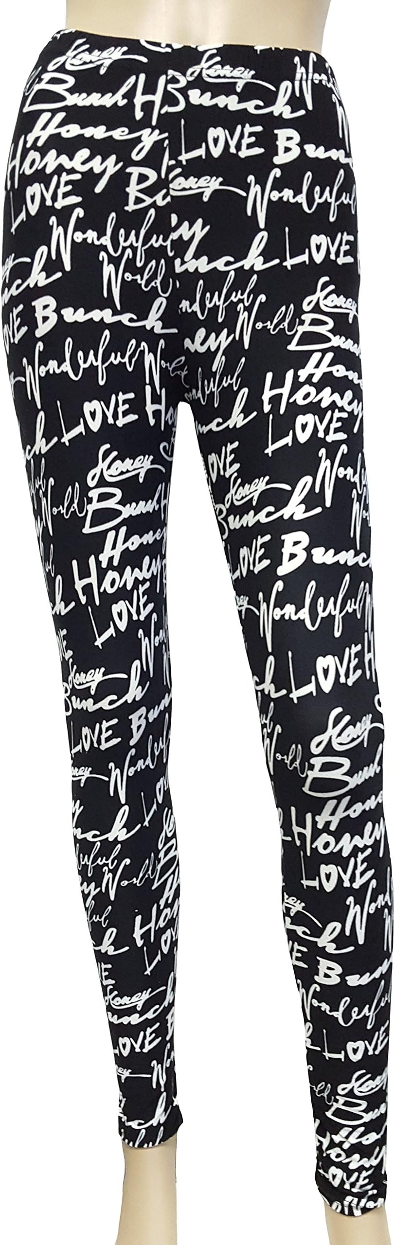 JAVEL Women's Regular Size High Waisted Fashion Print Leggings
