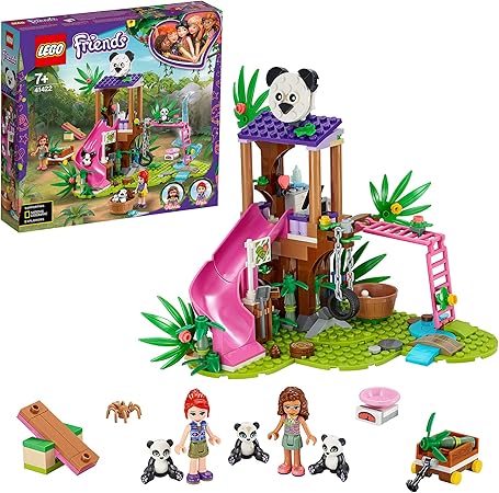 Amazon Co Jp レゴ Lego フレンズ パンダのジャングルツリーハウス おもちゃ
