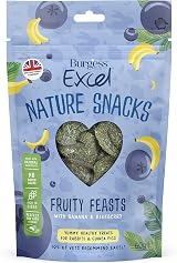 Excel Burgess Fruity Feasts Treats for Rabbits and Guinea Pigs 60 g view 2