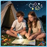 EverBrite Mini LED Flashlight Blue Soft Yellow Light 46g Lightweight Reading view 8