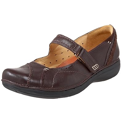 clarks unstructured mary jane shoes