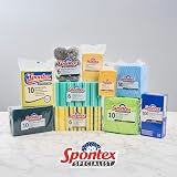 Spontex Specialist Sponge Cloths 100% PEFC Pulp 10 Pack 18x19.4 cm view 8
