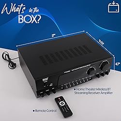 Pyle Wireless Bluetooth Power Amplifier System, 200