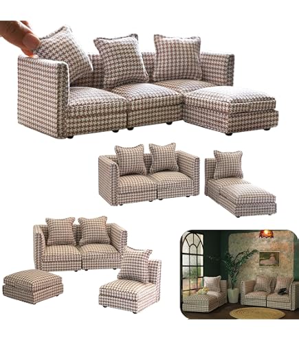 Melody Jane Puppenhaus Eckladen Mit Regal – Weiß, 1:12 Maßstab, 12x4,2x19,6 Cm