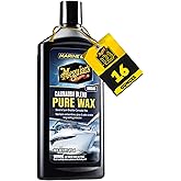 Meguiar’s Marine/Rv Pure Wax Carnauba Blend, Boat Wax/Marine Wax, Boat Polish That Delivers Long-Lasting Protection; Use On G