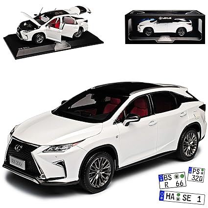 Paudi Lexus RX 200t Baugleich 350 und 450H Weiss 4. Generation Ab 2015 1/18 Modell Auto