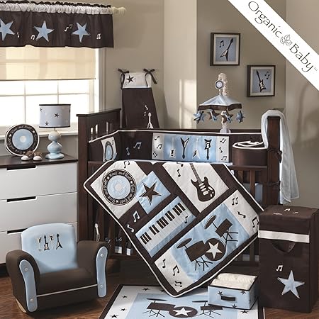 guitar crib bedding sets