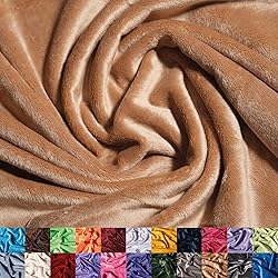 Ice Fabrics Solid Minky Fabric by The Yard