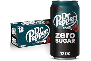 DR PEPPER ZERO SUGAR - CHERRY, 12 OZ, 12 PK