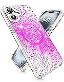 iMangoo for iPhone 16 Case Sparkly Pretty Cute