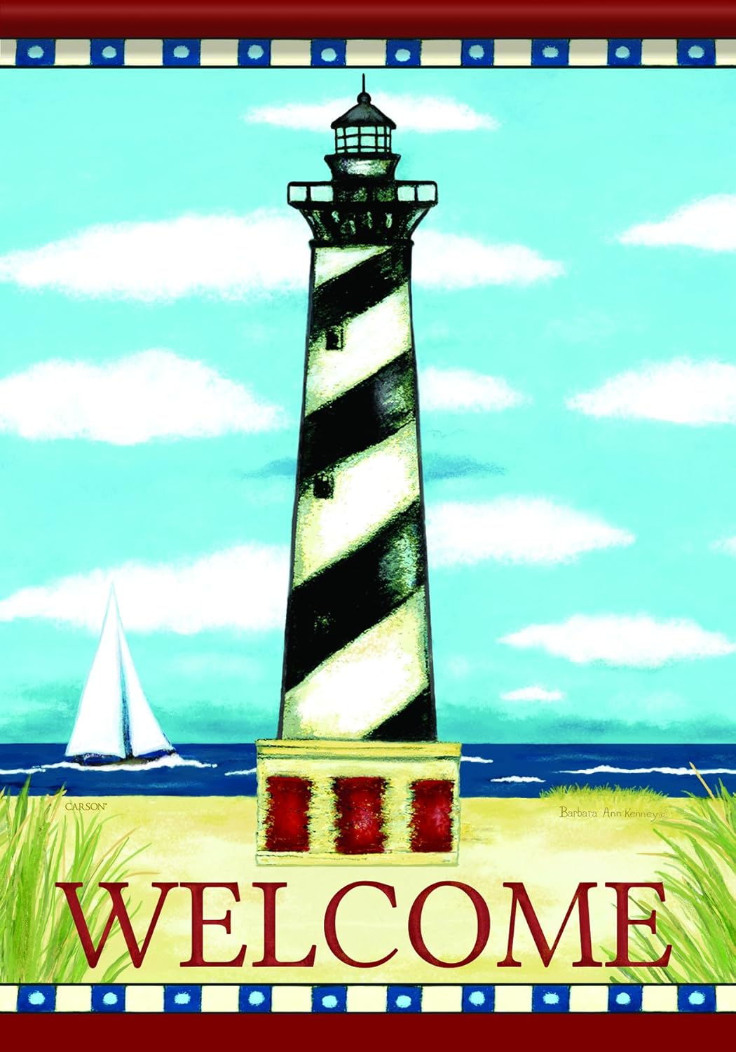 Best Hatteras Lighthouse Garden Flag