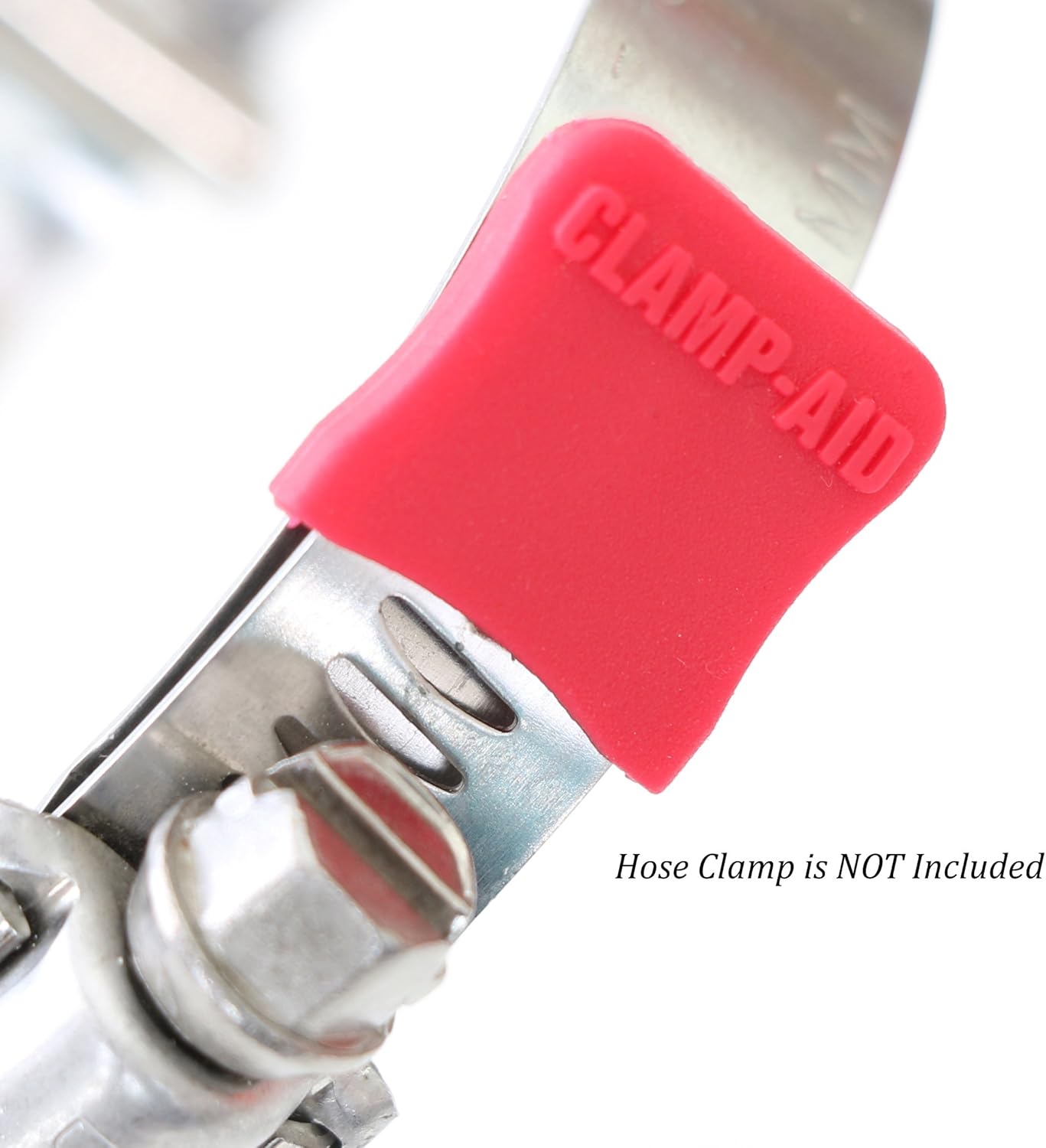 ClampAid Pack of 20 Red Hose Clamp End Guards for 1/2" Wide Hose Clamp