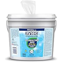 zytec Germ Buster All In One Disinfecting Wipes - 800 Pack